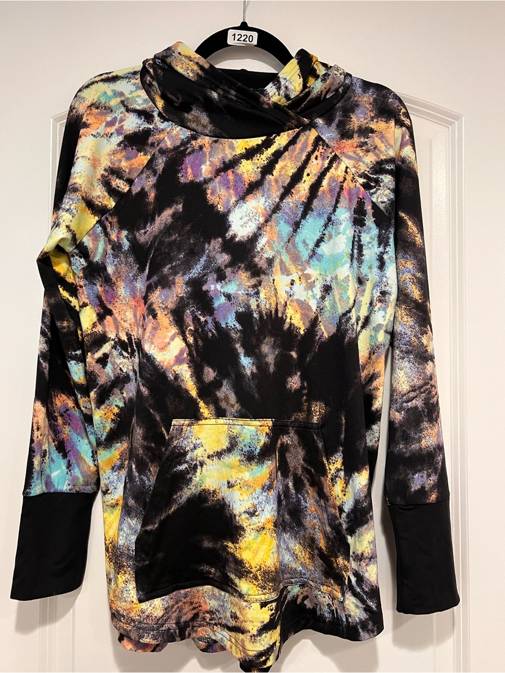 LuLaRoe Medium Tie Dye Amber Hoodie